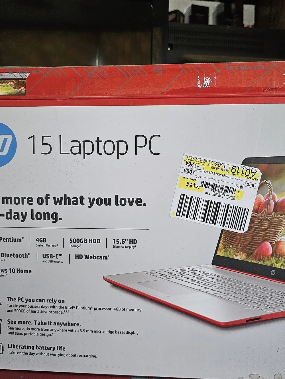 HP 15.6